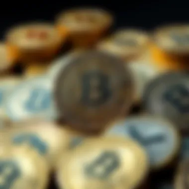High-Resolution Collection of Digital Coins High-resolution collection of digital coins