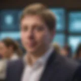 Barry Silbert speaking at a cryptocurrency conference