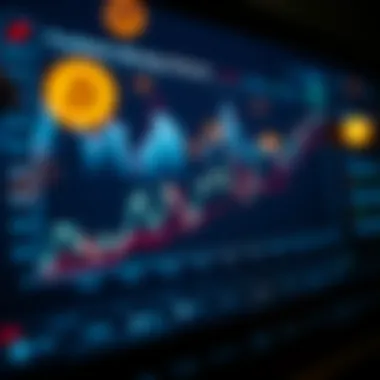 Market Performance Trends of Altcoins A chart displaying market performance trends of top altcoins over time