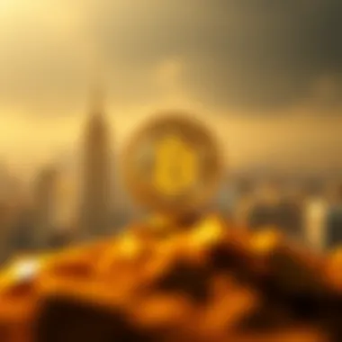 Societal Implications of Bitcoin Infographic on Bitcoin's societal implications