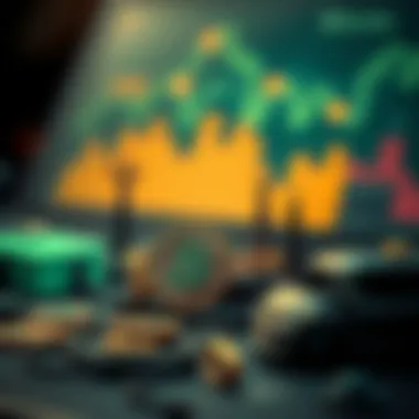 Conceptual image representing blockchain technology and collectibles