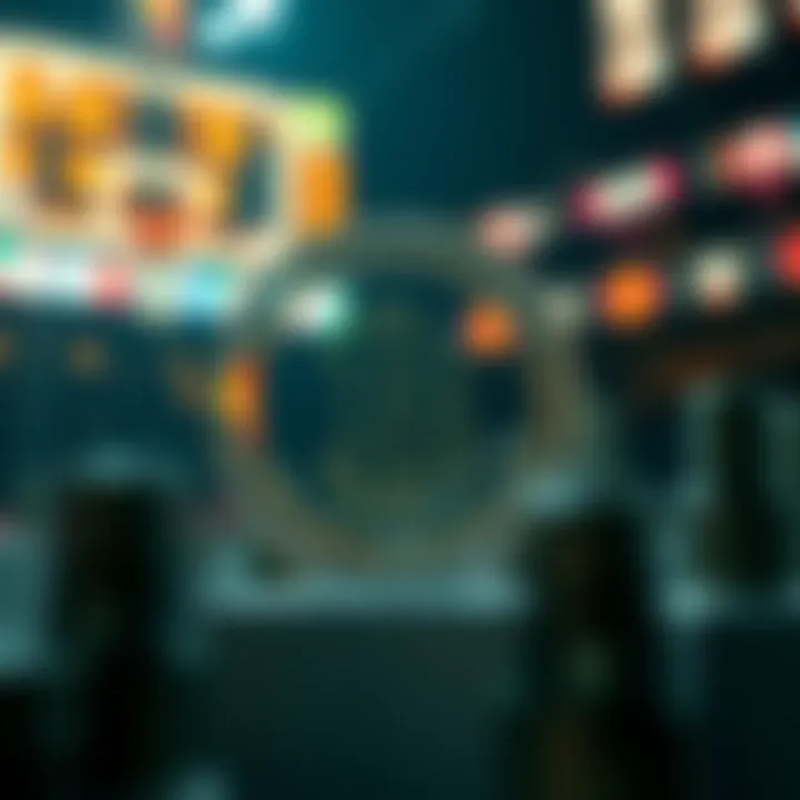 Visual representation of blockchain technology in digital collectibles