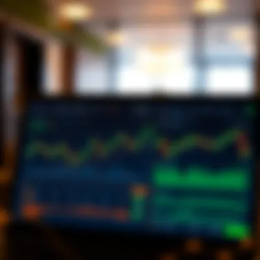 Cryptocurrency Trading Platform Interface A sophisticated interface of a cryptocurrency trading platform showcasing various features