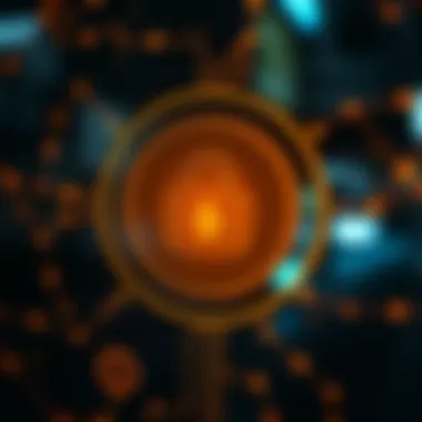 Secure digital transaction symbol