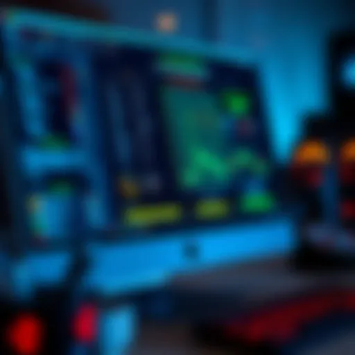 Visual representation of crypto mining software on a Mac interface