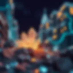 A conceptual representation of crystal finance in a digital landscape