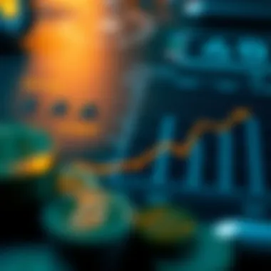 Infographic on investment potential of leading cryptocurrencies