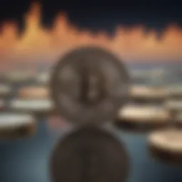 Graph depicting Dash coin market trends