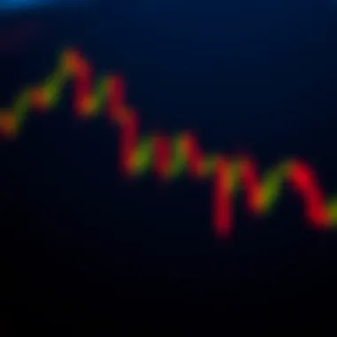 Bearish Candlestick Pattern Illustration of a bearish candlestick pattern indicating downward movement
