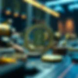 Visual representation of decentralized finance concepts