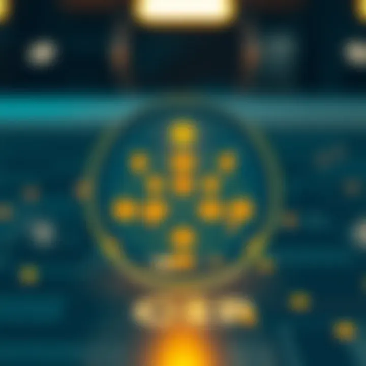 Understanding Credit Pool Structure in Cryptocurrency An illustrative diagram of a cryptocurrency credit pool structure