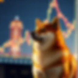 Shiba Inu cryptocurrency price chart showing market trends