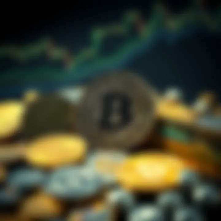 Illustration of diverse cryptocurrency coins symbolizing investment opportunities