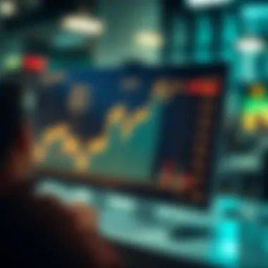 Impact of Chat Rooms on Market Dynamics Graph illustrating market trends influenced by chat interactions