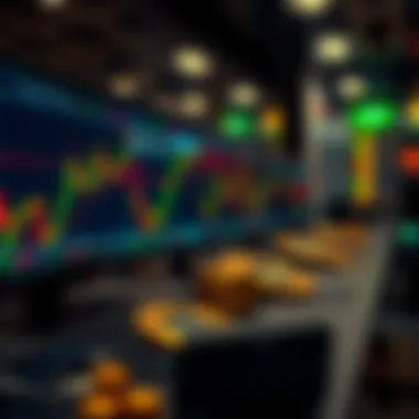 Visual representation of trading strategies for cryptocurrency investors