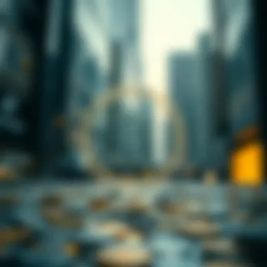 An illustration showing the concept of decentralization in finance