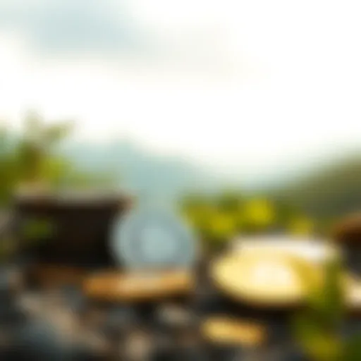 Ethical Cryptocurrency Investment Conceptual illustration of ethical cryptocurrency investment