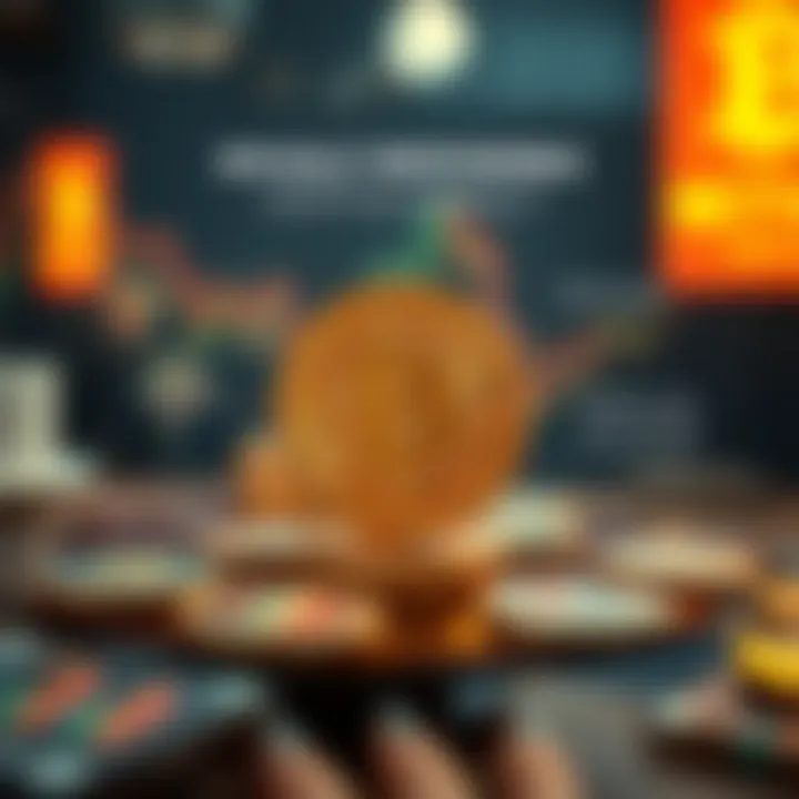 Infographic on socially responsible cryptocurrency projects