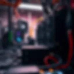 FPGA mining setup showcasing efficiency and performance