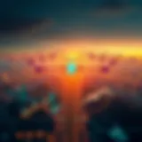 Visual representation of Helium decentralized network architecture