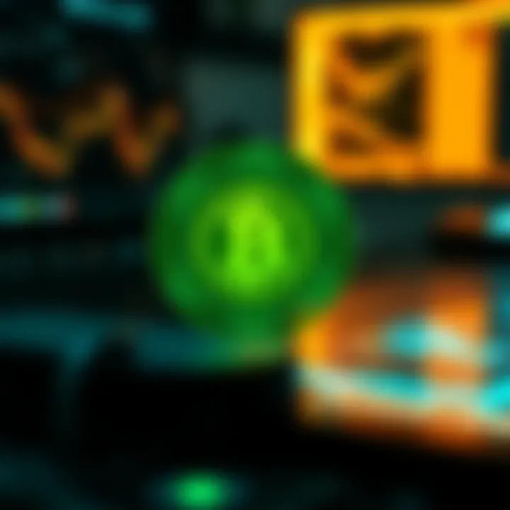 Decentralized Finance Applications Utilizing ICP Illustration depicting decentralized finance applications powered by ICP Coin