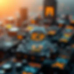 Visual representation of the Internet Computer Protocol ecosystem