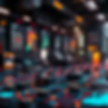 Technological Advancements in NFTs Illustration depicting the technological advancements driving NFT innovations