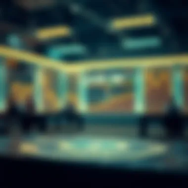 Graphic depicting the concept of crypto lending platforms