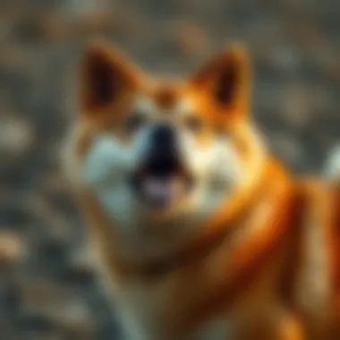 A forward-looking graphic depicting potential future developments of Shiba Inu