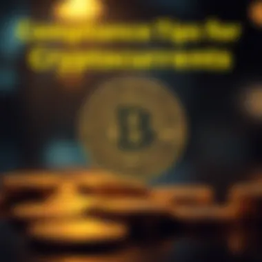 Infographic detailing compliance tips for cryptocurrency investors