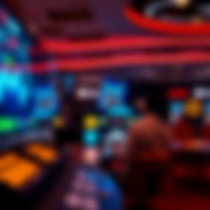 User interface of a Telegram casino platform