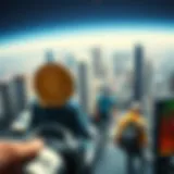 Futuristic Altcoins Overview Futuristic representation of emerging altcoins