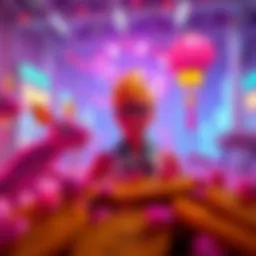 A vibrant digital artwork representing the essence of NFTs