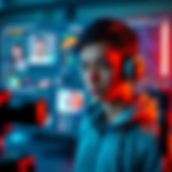 User interface showcasing advanced tools for avatar creation