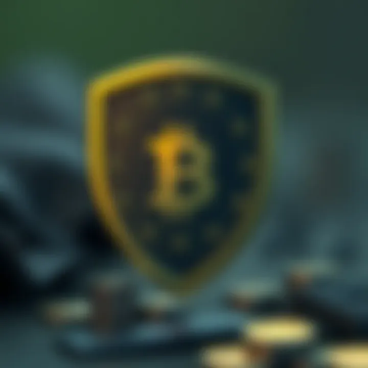 Avoiding Pitfalls in Coin Savings Illustration of a shield symbolizing the protection against common pitfalls