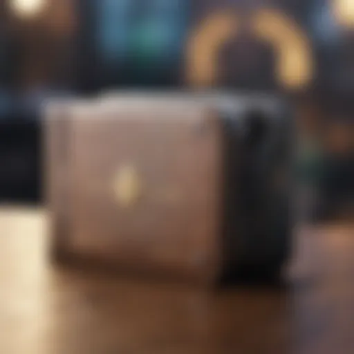 A sophisticated graphical representation of different blockchain wallet types