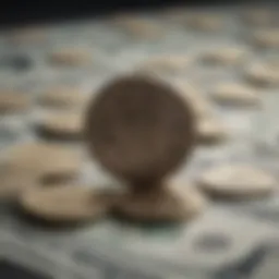 Representation of USD transactions on Coinbase