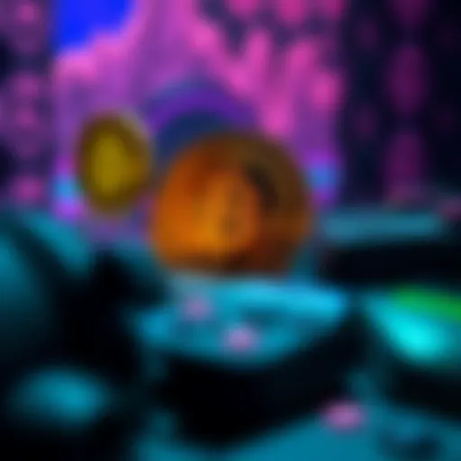 Leading Gaming Cryptocurrencies Overview Visual representation of leading gaming cryptocurrencies