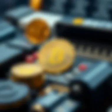 Mechanics of Cryptocurrency Exchanges Illustration showing the mechanics of cryptocurrency exchanges