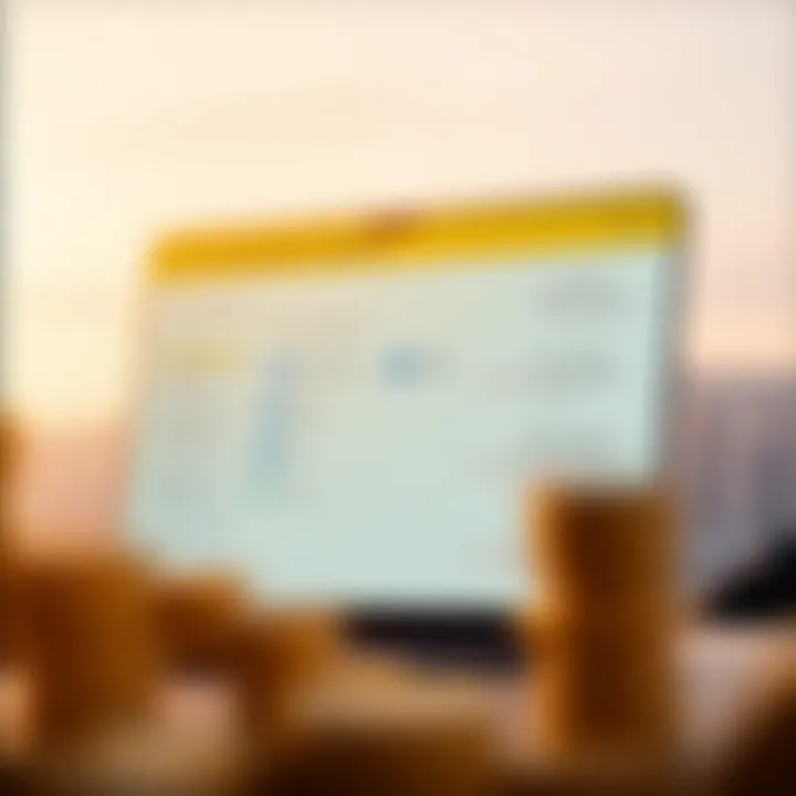 Diagram of account setup steps