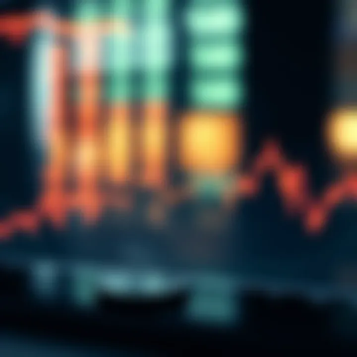 Analyzing Market Trends Graph depicting market trends in cryptocurrency