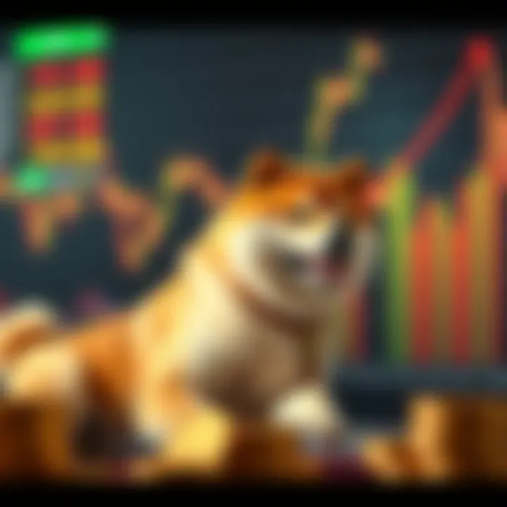 Graph depicting macroeconomic indicators influencing Shiba Inu