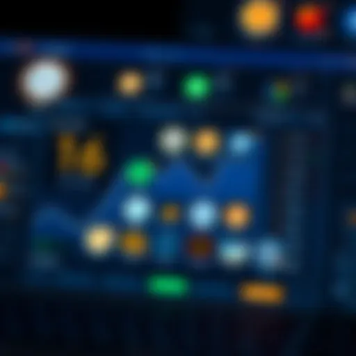 Cryptocurrency wallet interface showcasing various digital assets