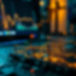 Abstract representation of blockchain technology