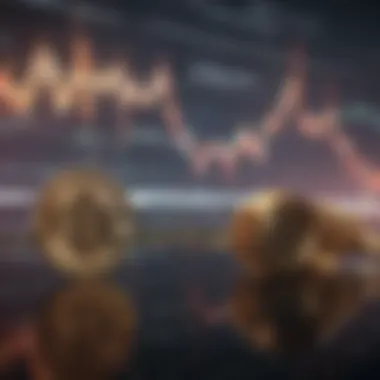 A chart illustrating cryptocurrency market trends and strategies