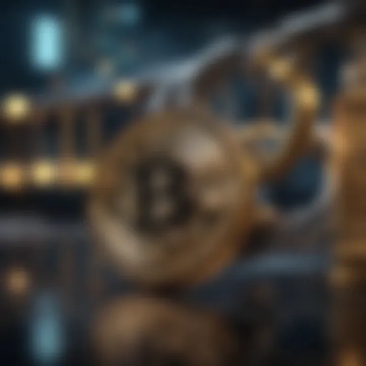 A secure lock symbolizing cryptocurrency security measures