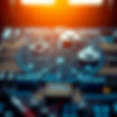 Ensuring Security in Digital Transactions Conceptual diagram of secure digital transactions