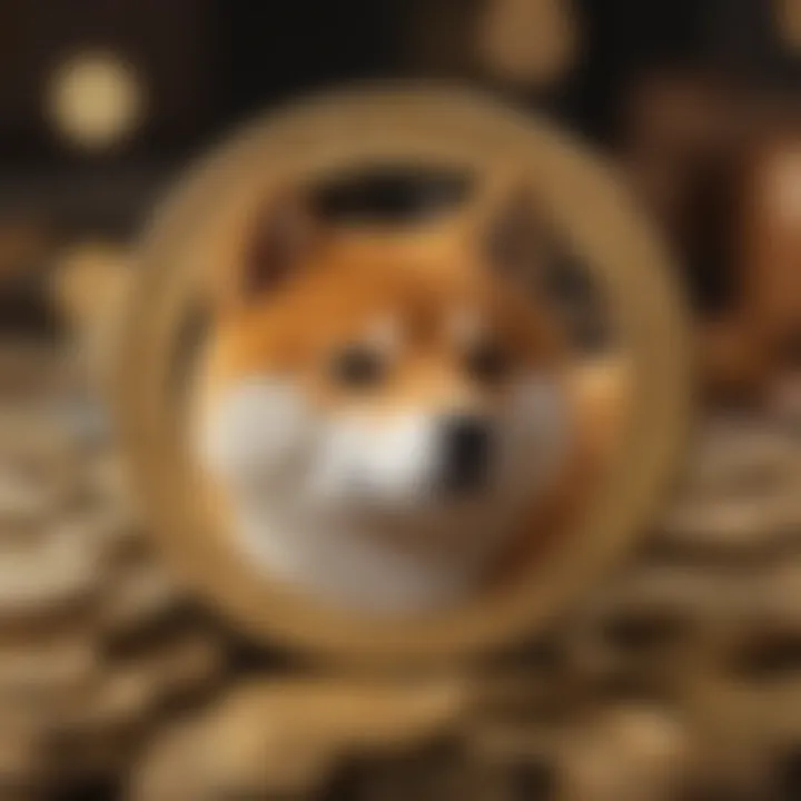 Graph depicting the market trends of Shiba Inu Coin