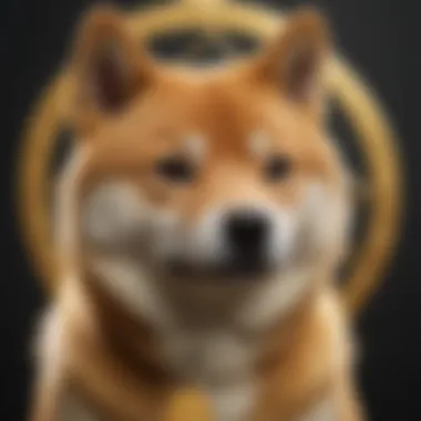 Shiba Inu dog symbolizing the cryptocurrency