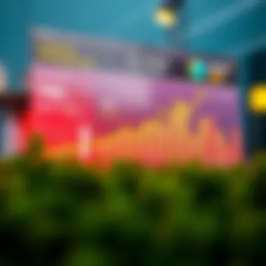 A vibrant infographic displaying the growth of digital philanthropy through data visualization
